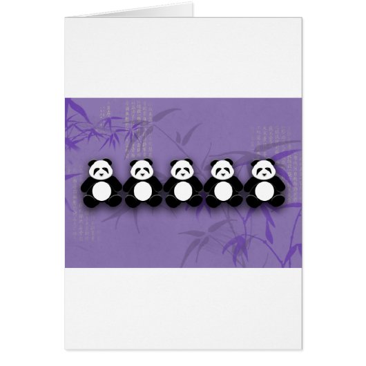 Panda Cards (Front)