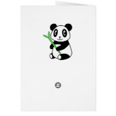 Panda Cards (Back)
