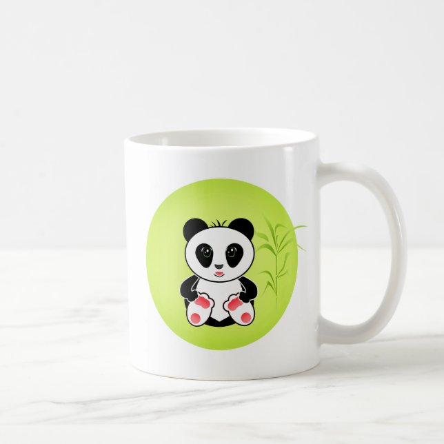 Panda, cartoon, children coffee mug (Right)