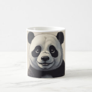 Panda Cartoon Drawing Art Coffee Mug