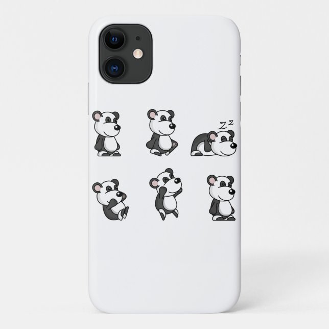 panda Case-Mate iPhone case (Back)