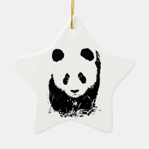 Panda Ceramic Ornament