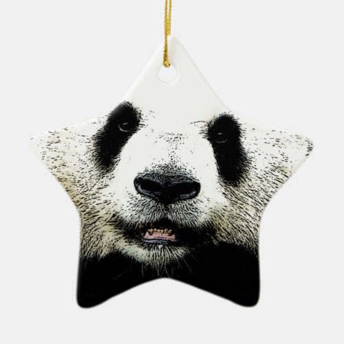 Panda Ceramic Ornament