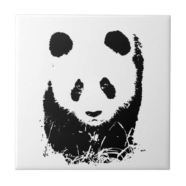 Panda Ceramic Tile (Front)