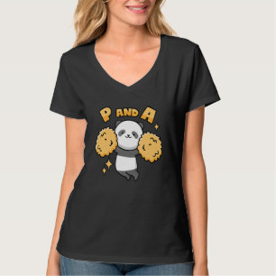 Panda Cheerleader Pun T-Shirt