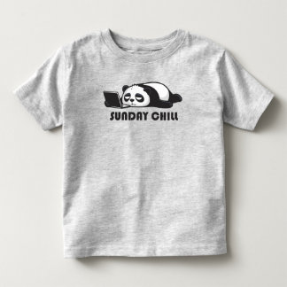 Panda Chill Panda Lover Toddler T-shirt