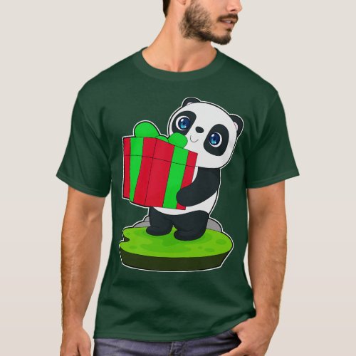 Panda Christmas Package 1 T_Shirt