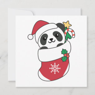 Panda Christmas Snow Winter Animals Pandas Holiday