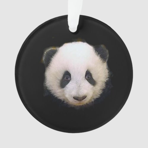 Panda Christmas Tree Ornament