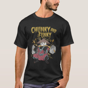 Panda Chunky But Funky Weightlifting Bodybuilding T-Shirt