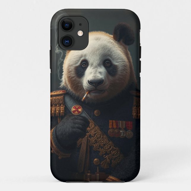 Panda Commander Mobile Case  (Back)