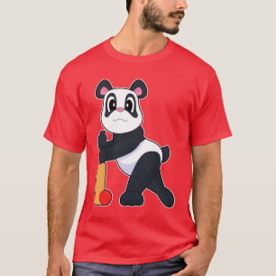 Panda Cricket Cricket bat T-Shirt