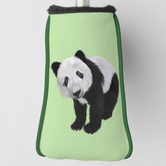 Panda Cub Golf Head Cover