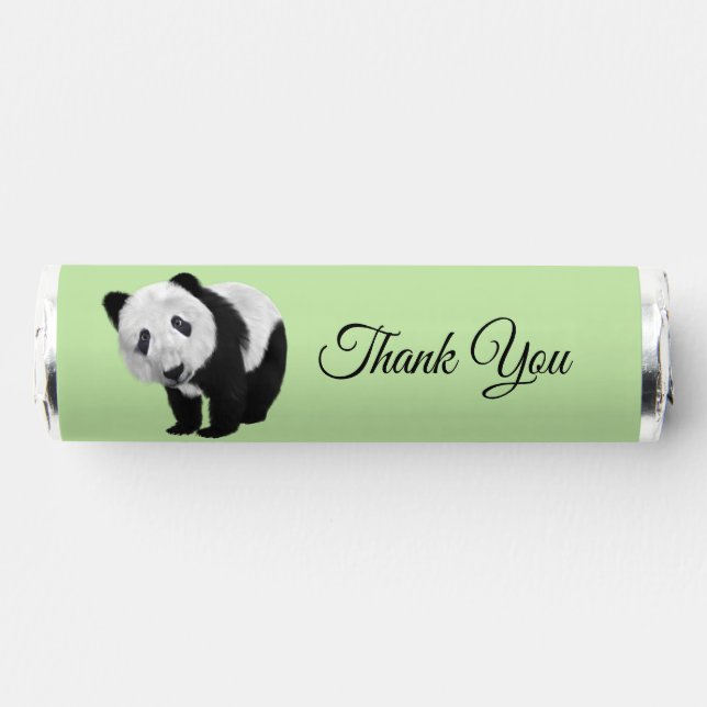 Panda Cub Green Breath Savers® Mints (Front)