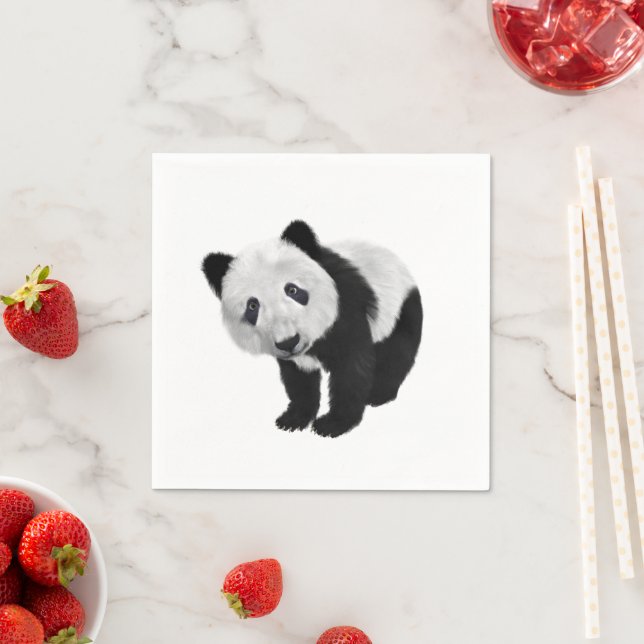 Panda Cub Napkins (Insitu)