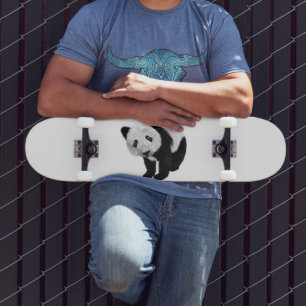 Panda Cub  Skateboard