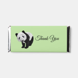 Panda Cub Thank You Hershey Bar Favors