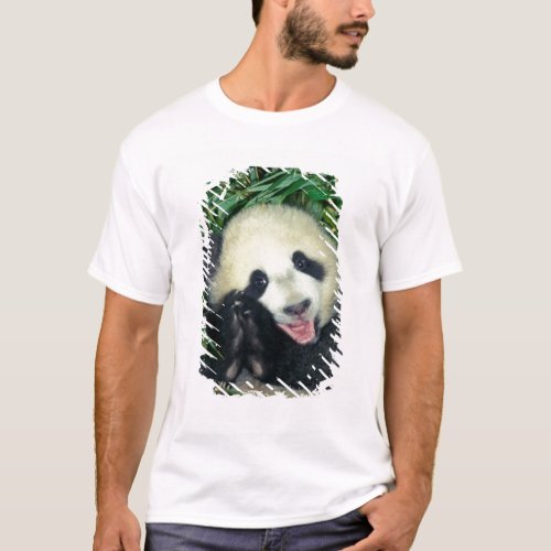 Panda cub Wolong Sichuan China T_Shirt