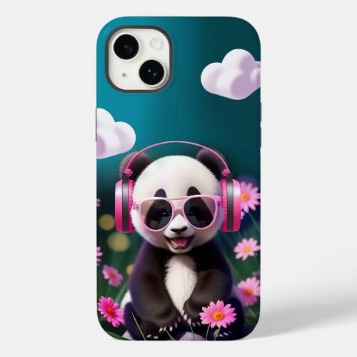 Panda cute pretty trend party music punk Case_Mate iPhone 14 plus case