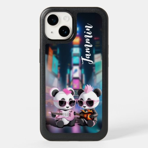 Panda cute pretty trend party music punk OtterBox iPhone 14 case