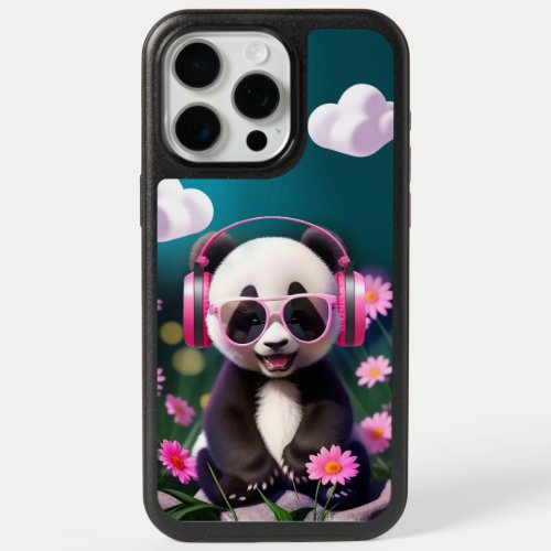 Panda cute pretty trend party music punk iPhone 15 pro max case