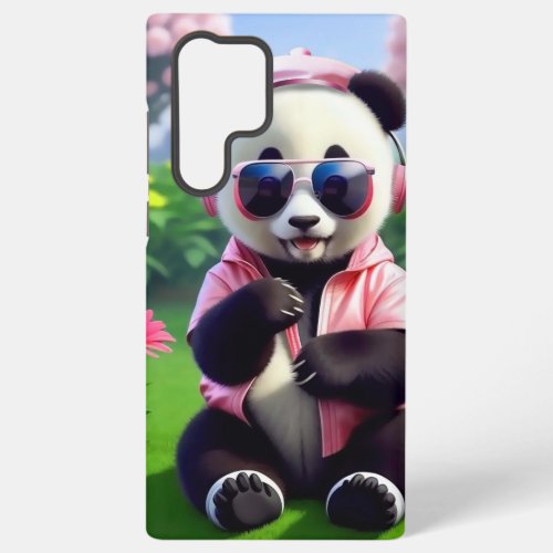 Panda cute pretty trend party music punk samsung galaxy s22 ultra case
