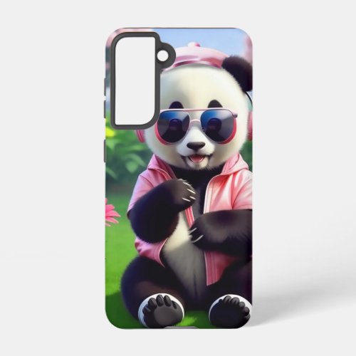 Panda cute pretty trend party music punk samsung galaxy s21 case