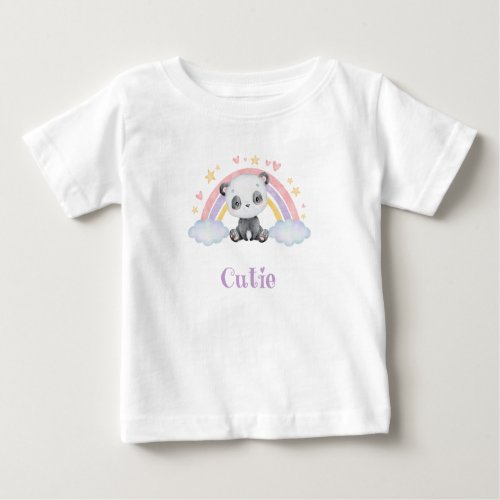 Panda Cutie T_Shirt