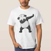 Panda dab men's t-shirt