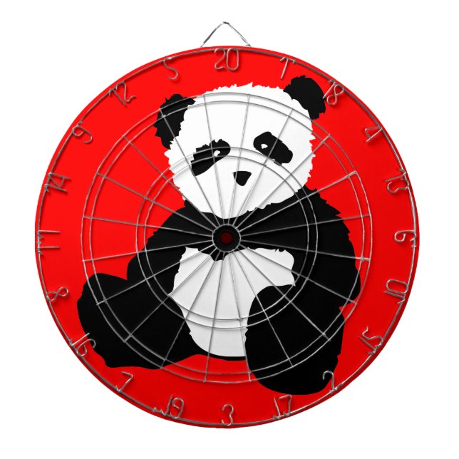 panda dart board (Front)