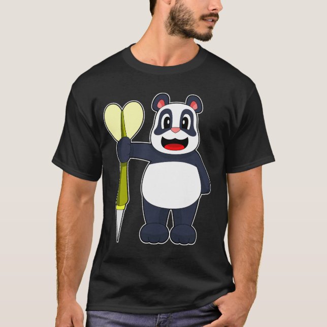 Panda Darts Dart T-Shirt (Front)