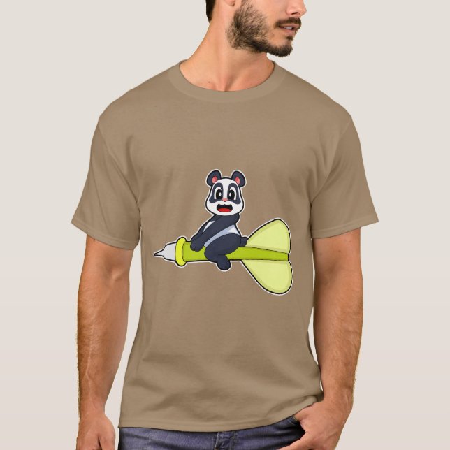 Panda Darts Dart T-Shirt (Front)