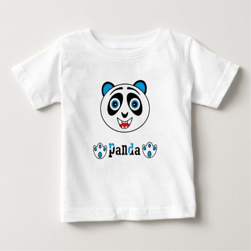 Panda design for babies baby T_Shirt