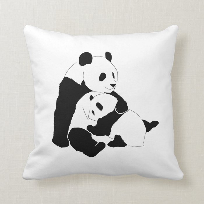 Panda Design Pillow Covers