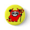 Panda - Devil - Button
