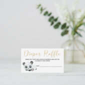 Panda Diaper Raffle Card Tickets for Baby Shower (Standing Front)