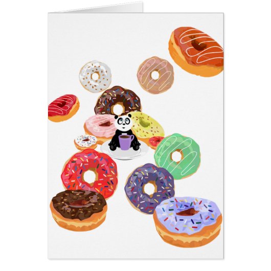Panda & Donuts Cards (Front)