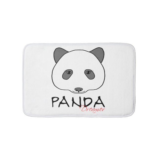 Panda Dreamer Bath Mat (Front)