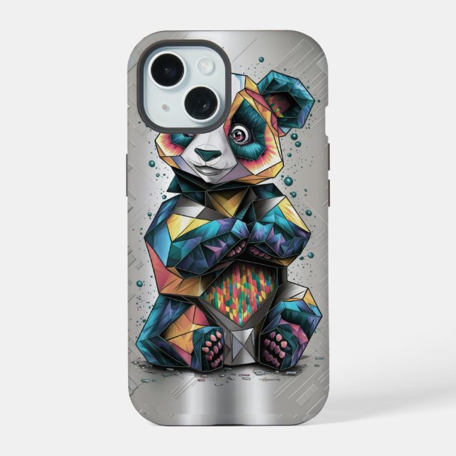 Panda Dreams: Conquer the Impossible Iphone Case (Back)