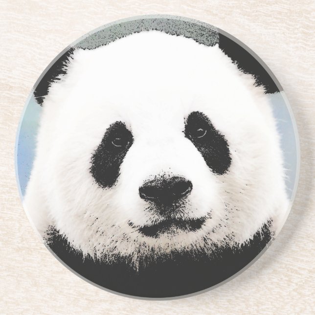 Panda Drink Coaster (Front)