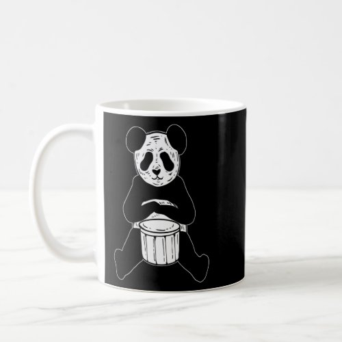 Panda Drummer Entertainer  Coffee Mug