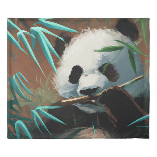Panda Duvet Cover