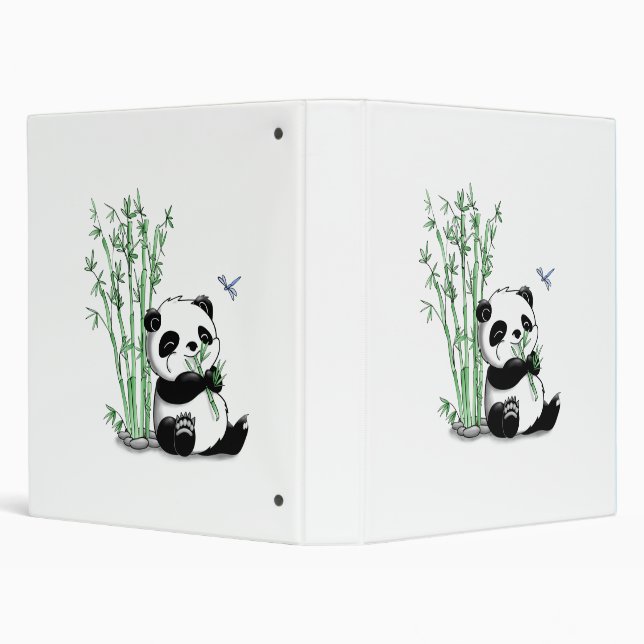 Panda Eating Bamboo Binder (Background)
