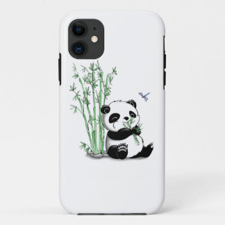 Panda Eating Bamboo iPhone 11 Case