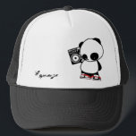 panda, Esperanza Trucker Hat<br><div class="desc">Ghetto panda hat</div>