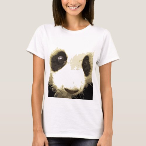 Panda Eyes T_Shirt