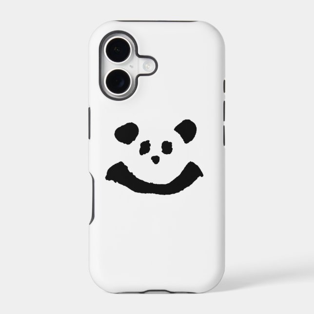 Panda Face Iphone Case (Back)