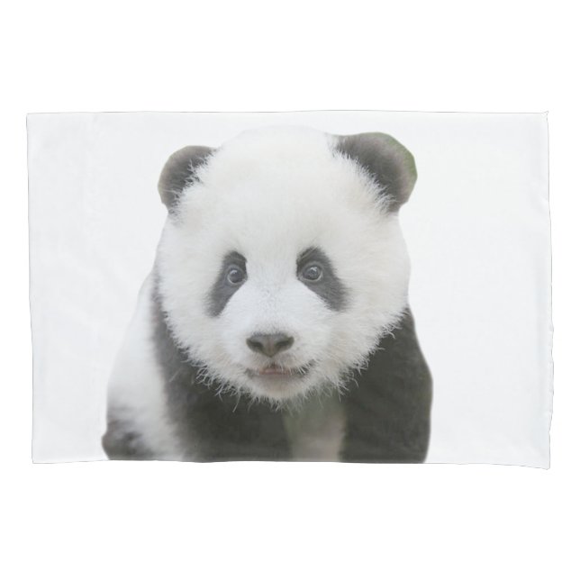 Panda Face Pillow Case (Front)