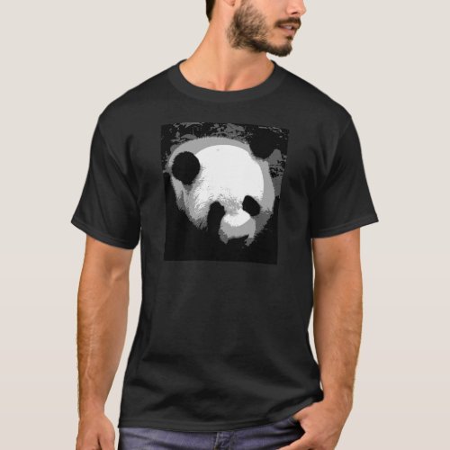 Panda Face T_Shirt
