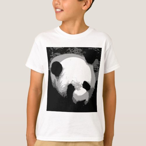 Panda Face T_Shirt